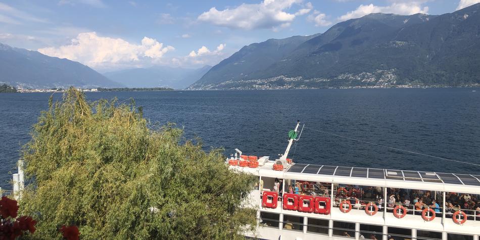 Boat ride on Lake Maggiore ©Hotel Posta al Lago