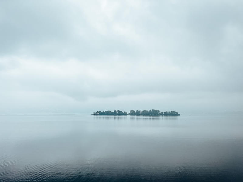 Blick auf die Brissago Inseln - App. "La Dolce Vita" ©Hotel Posta al Lago