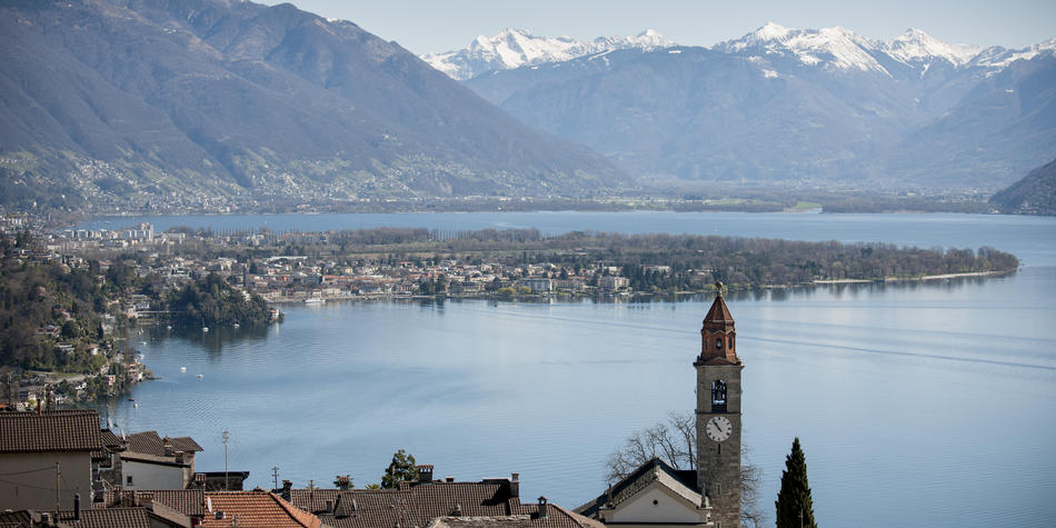Lago Maggiore und Ronco sopra Ascona ©Christian Jungwirth